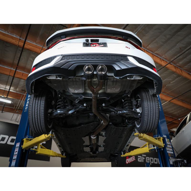 aFe Takeda 2.5in 304SS Cat-Back Exhaust System 17-20 Honda Civic SI Coupe L4-1.5L (t)-SR1 Performance