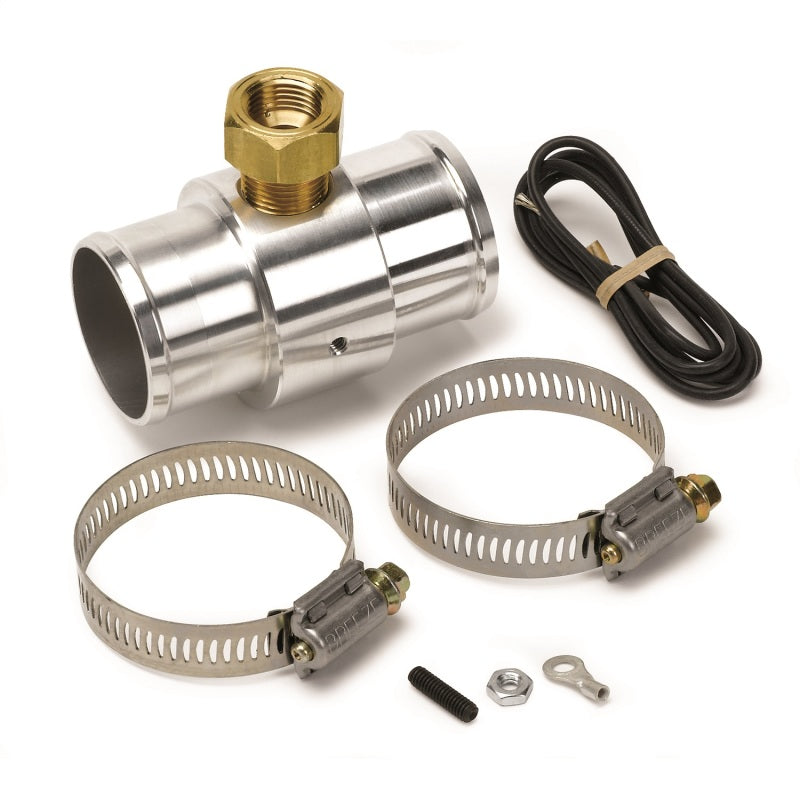 Autometer Radiator Hose Adapter 1.5in, 0.375in NPTF Female, Aluminum-SR1 Performance
