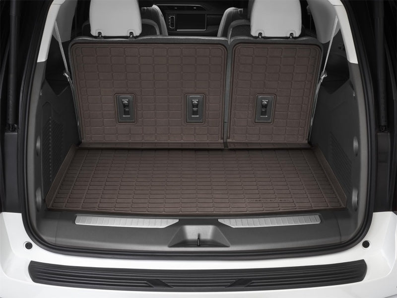 WeatherTech SeatBack Cargo Liner HP for GMC Yukon XL & Chevrolet Suburban – Cocoa