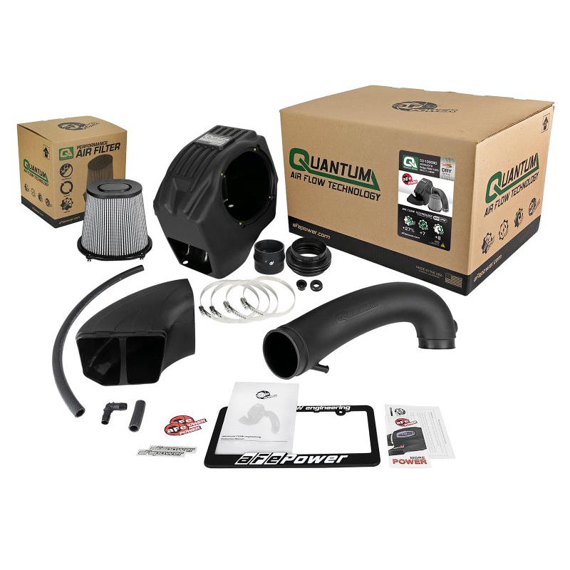 aFe Quantum Cold Air Intake System w/ Pro Dry S Media 09-18 RAM 1500 V8-5.7L Hemi