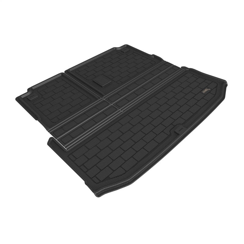 3D Maxpider 20-24 Toyota Highlander With Subwoofer Kagu Black Seat Back Protector Cargo Liner-SR1 Performance