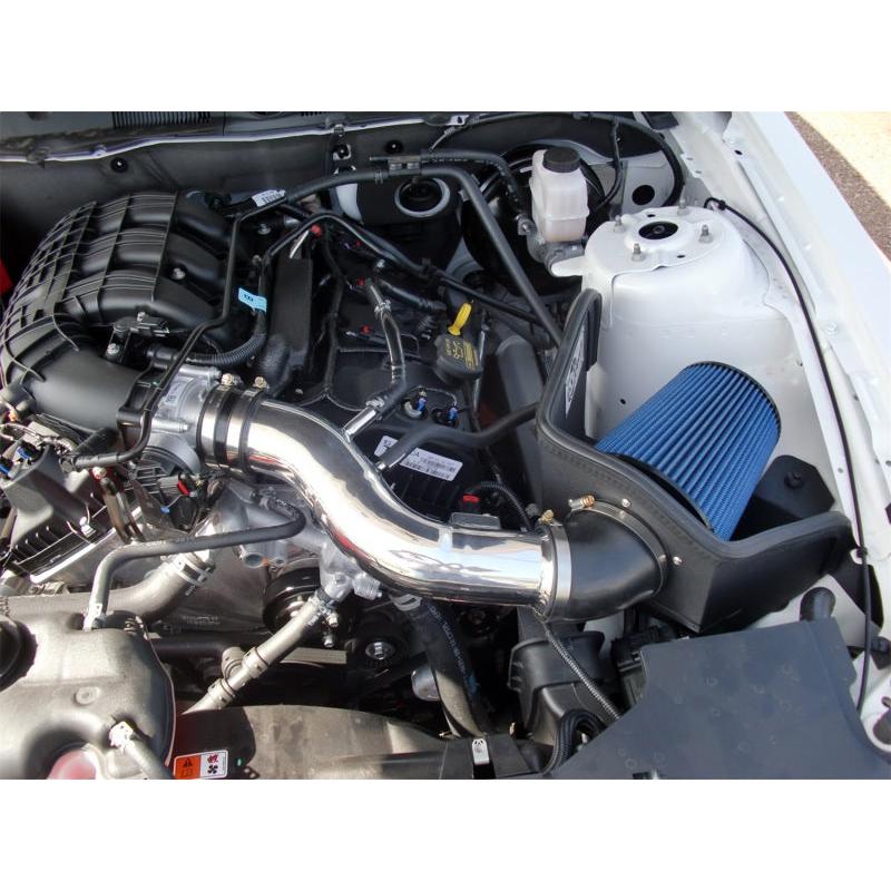 aFe MagnumFORCE Intakes Stage-2 P5R AIS PDS Ford Mustang 11-12 V6-3.7L (pol)-SR1 Performance