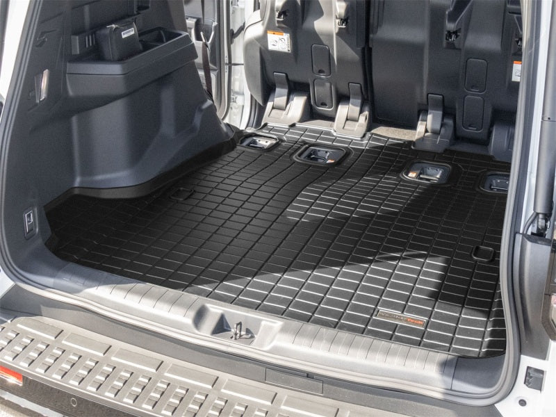 WeatherTech 2025 Toyota 4Runner Cargo Liner – Black, Custom-Fit Trunk Protector with Raised Lip and Textured Finish