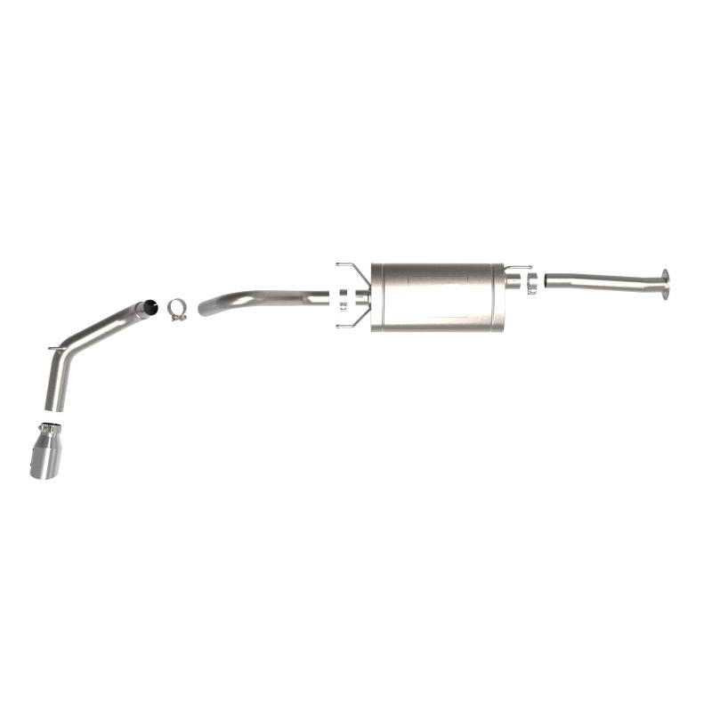 aFe 16-22 Toyota Tacoma Apollo GT Series 2.5in. - 3in. 409 SS Cat-Back Exhaust w/ Polished Tip