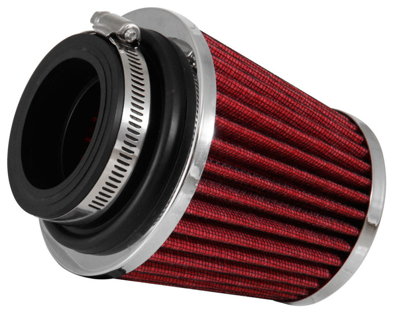 K&N Universal Chrome Filter 2 3/4in FLG / 4 1/2in Bottom / 4 1/2in Height-SR1 Performance