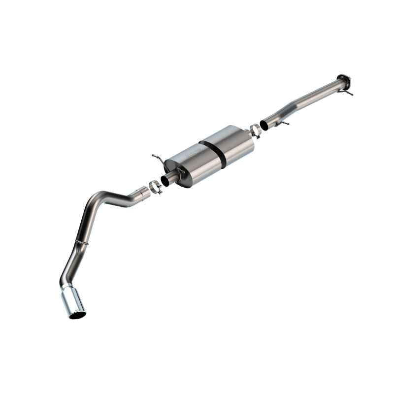 Borla 20-22 Chevrolet/GMC Silverado/Sierra 6.6L T-304 SS Cat-Back S-Type Exhaust - Brushed