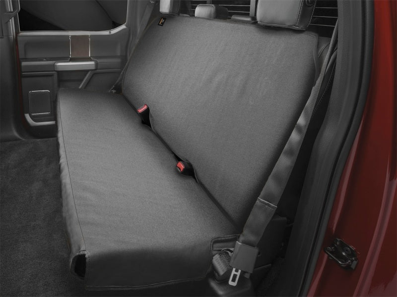 WeatherTech Part DE2221CH Rear Seat Protector for Hyundai Santa Fe Hybrid - Black
