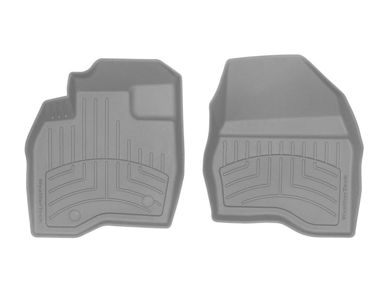 WeatherTech FloorLiner HP for 2015-2016 Ford Explorer Front - Gray