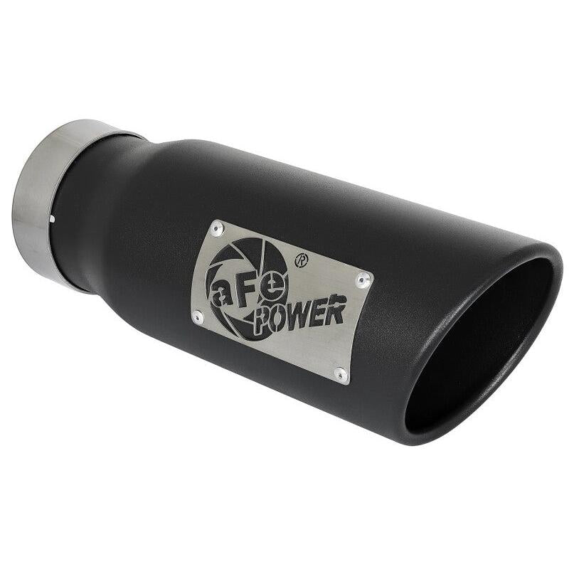 aFe Gemini XV 3in 304 SS Cat-Back Exhaust w/ Cutout 09-18 GM Trucks 4.3L/4.8L/5.3L w/ Black Tips