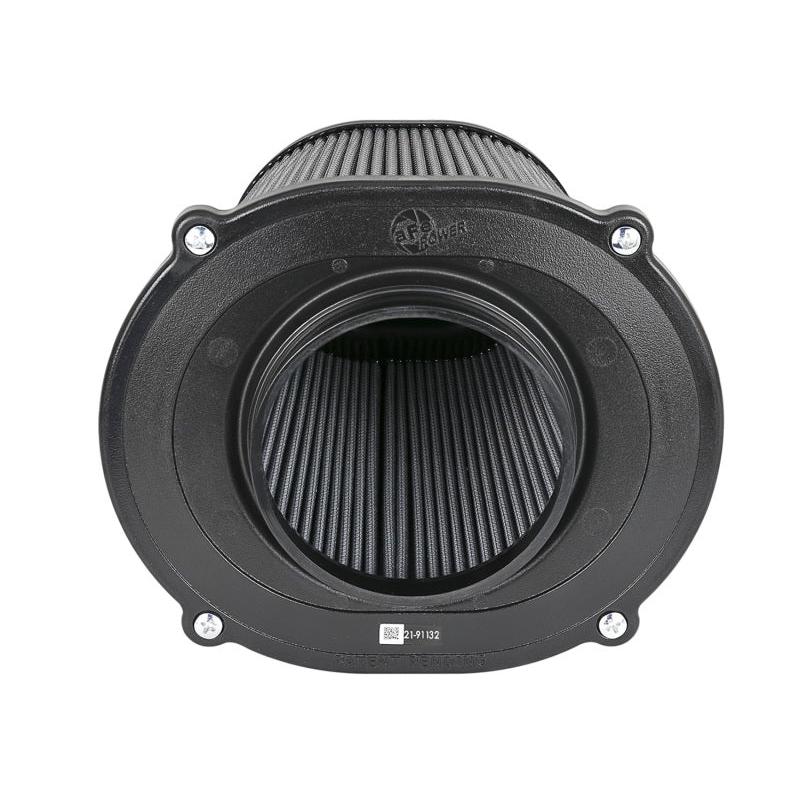 aFe Quantum Pro DRY S Air Filter Inverted Top - 5in Flange x 8in Height - Dry PDS-SR1 Performance