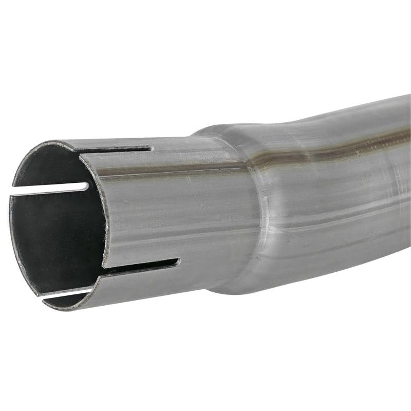 aFe Twisted Steel 2in Stainless Steel Loop Delete Down-Pipe 2018+ Jeep Wrangler (JL) V6 3.6L-SR1 Performance