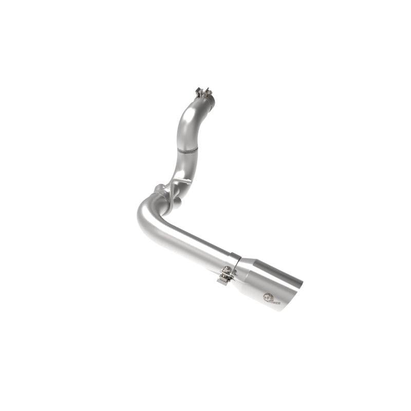 aFe 20-21 Jeep Wrangler Large Bore-HD 3in 304 Stainless Steel DPF-Back Exhaust System - Polished Tip-SR1 Performance