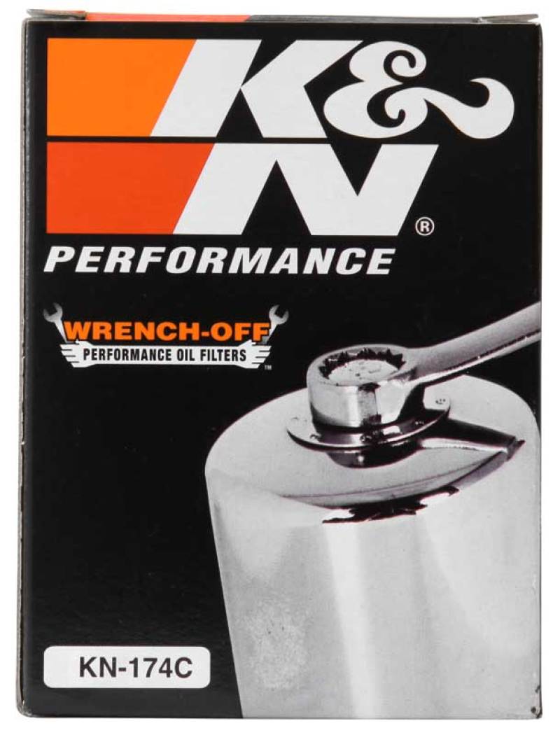 K&N Oil Filter 02-10 Harley Davidson VRSC 3in OD x 3.844in Height-SR1 Performance