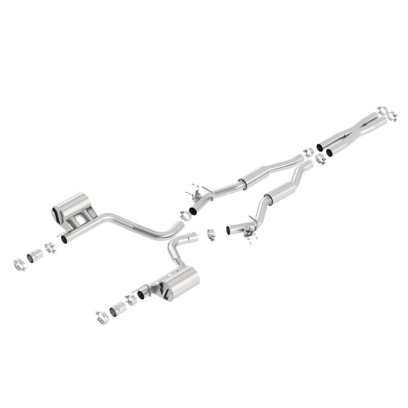 Borla 15-16 Dodge Challenger SRT 392 S-Type Catback Exhaust Single Split Rear Exit (No Tip)