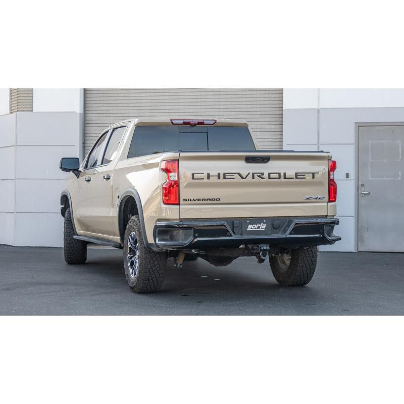 Borla 22-23 Chevrolet Silverado 1500 ZR2 & AT4X 6.2L CC SB 147.5in WB ATAK Cat-Back-SR1 Performance
