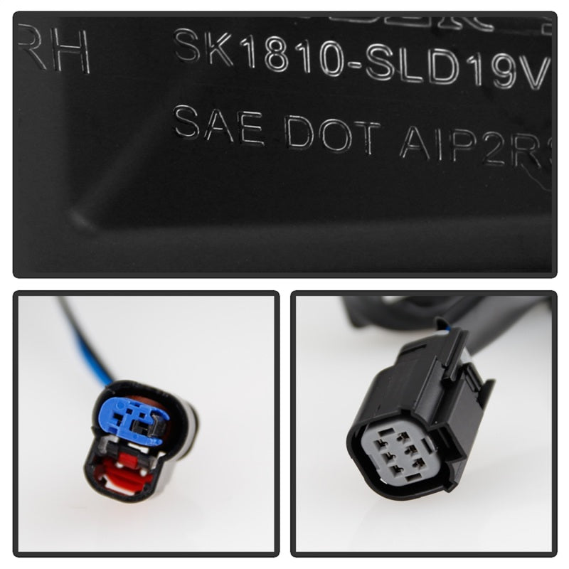 Spyder Chevy Silverado 19-20 (Do Not Fit Halogen Model) LED Tail Light Blk ALT-YD-CS19LED-BK-SR1 Performance