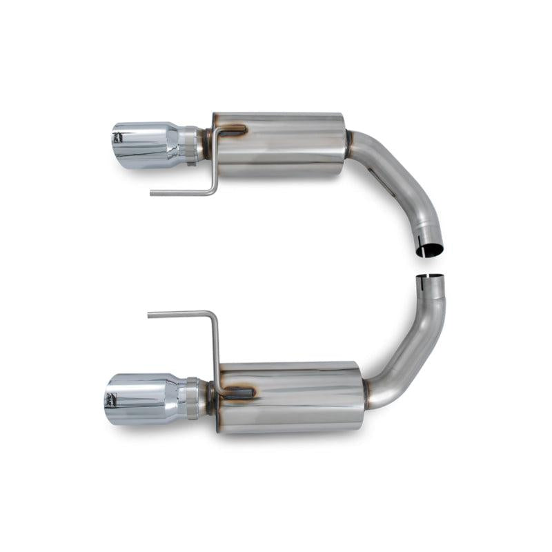 AWE Tuning S550 Mustang EcoBoost Axle-back Exhaust - Touring Edition (Chrome Silver Tips)