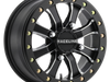 A71MB Mamba Beadlock Raceline Wheel - Satin Black with Machined Spoke Ridges