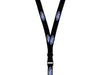 Ford Lanyard Neck Strap Key Chain - Black with Blue Circle Logo