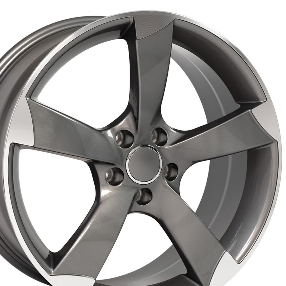 19" Replica AU29 fits Audi A Series 19x8.5 Machined-SR1 Performance