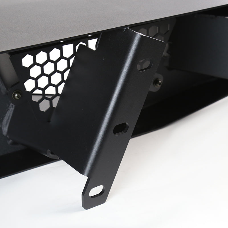2006-2014 Ford F-150 Black Heavy Duty Steel Rear Step Bumper