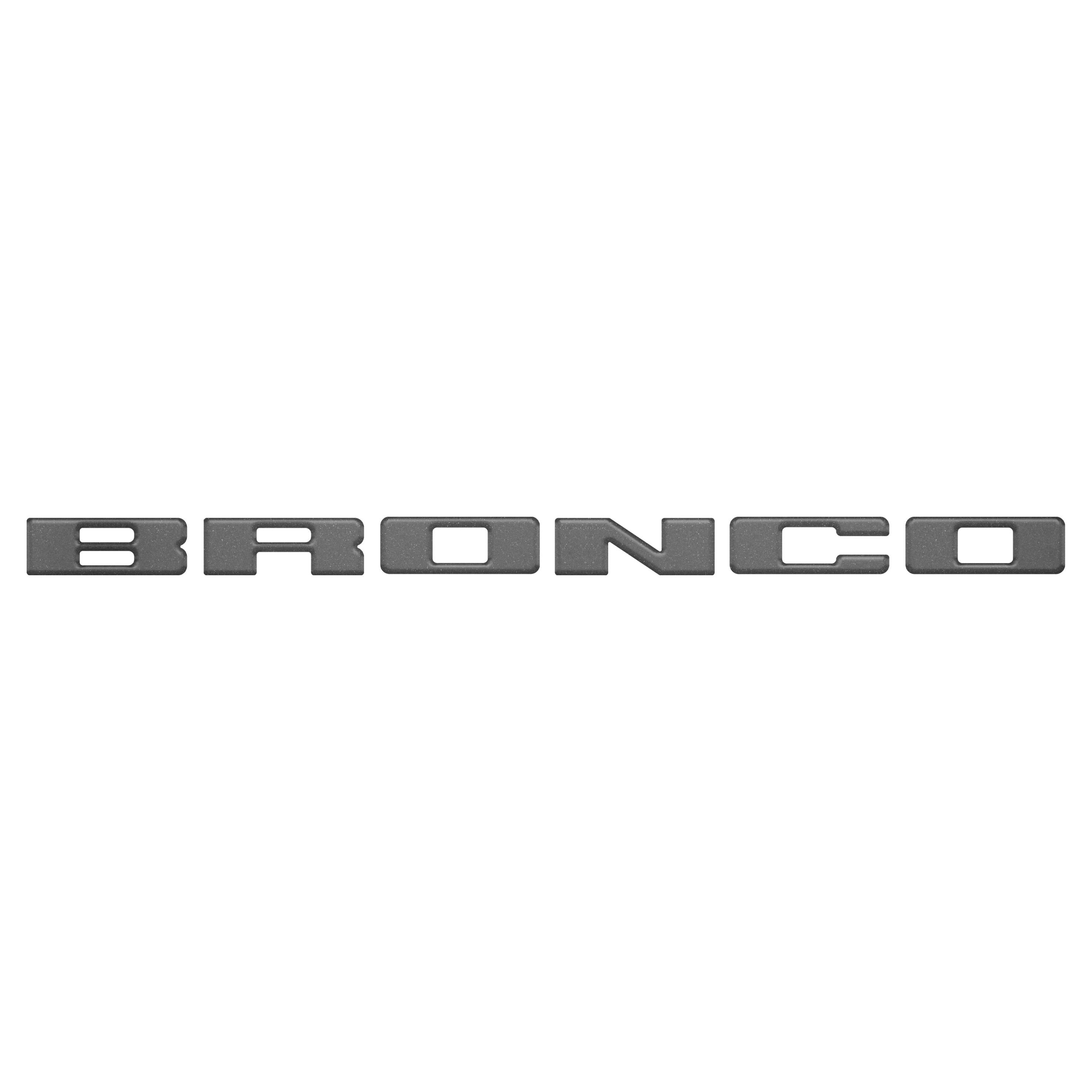 Front Grille Letters Overlays Fits 2021-2026 Ford Bronco Sport
