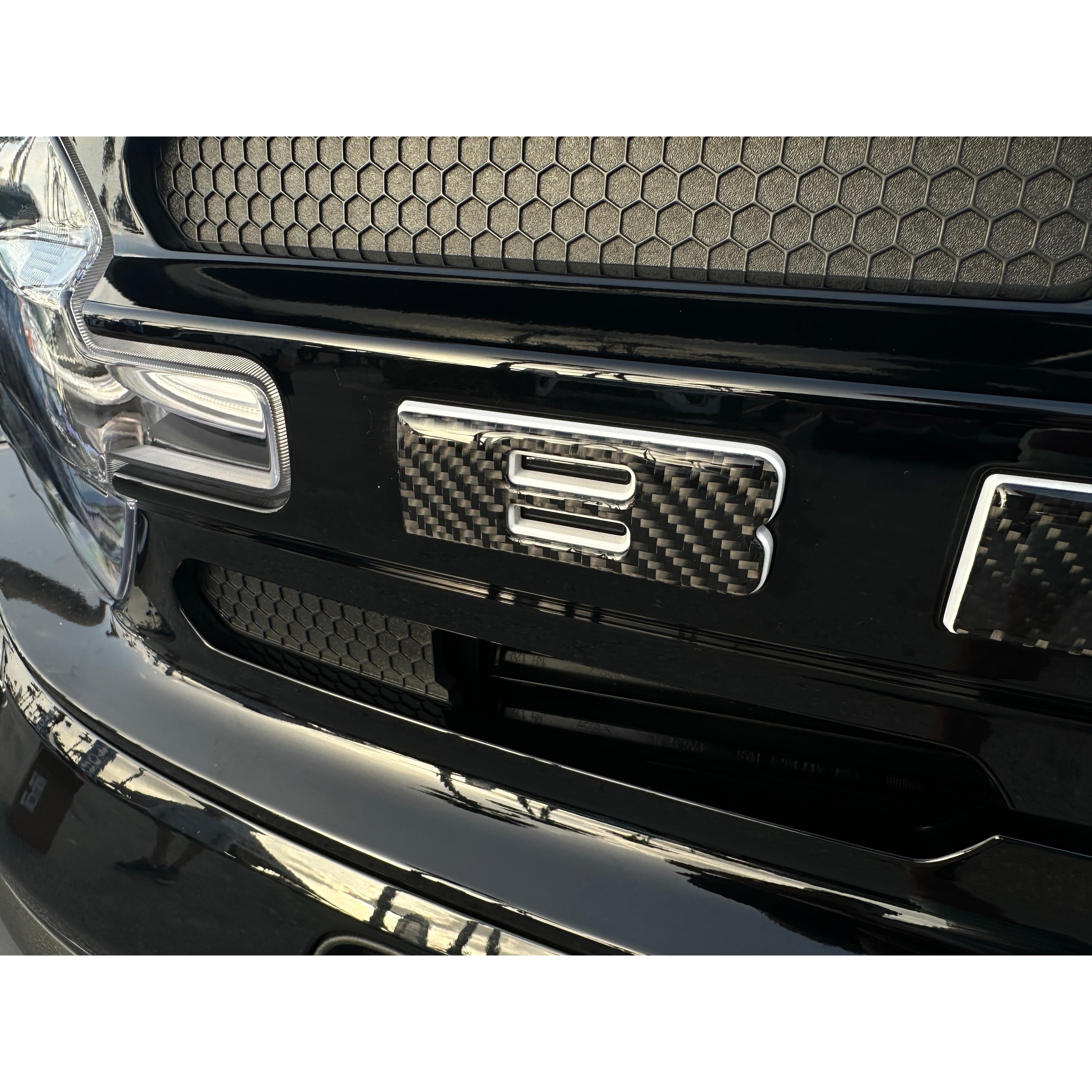 Front Grille Letters Overlays Fits 2021-2026 Ford Bronco Sport