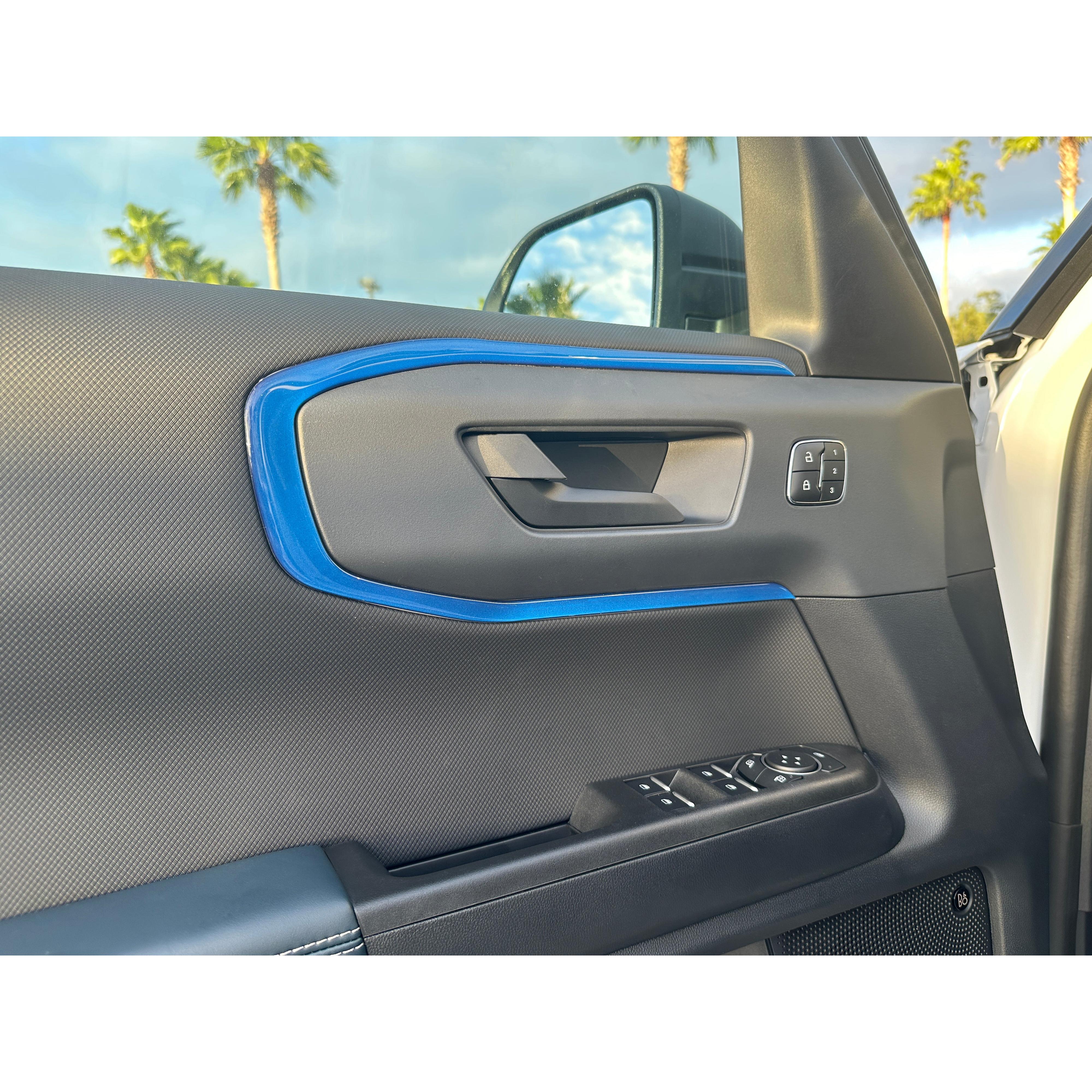 Interior Door Accent Trim Fits 2021-2024 Ford Bronco Sport
