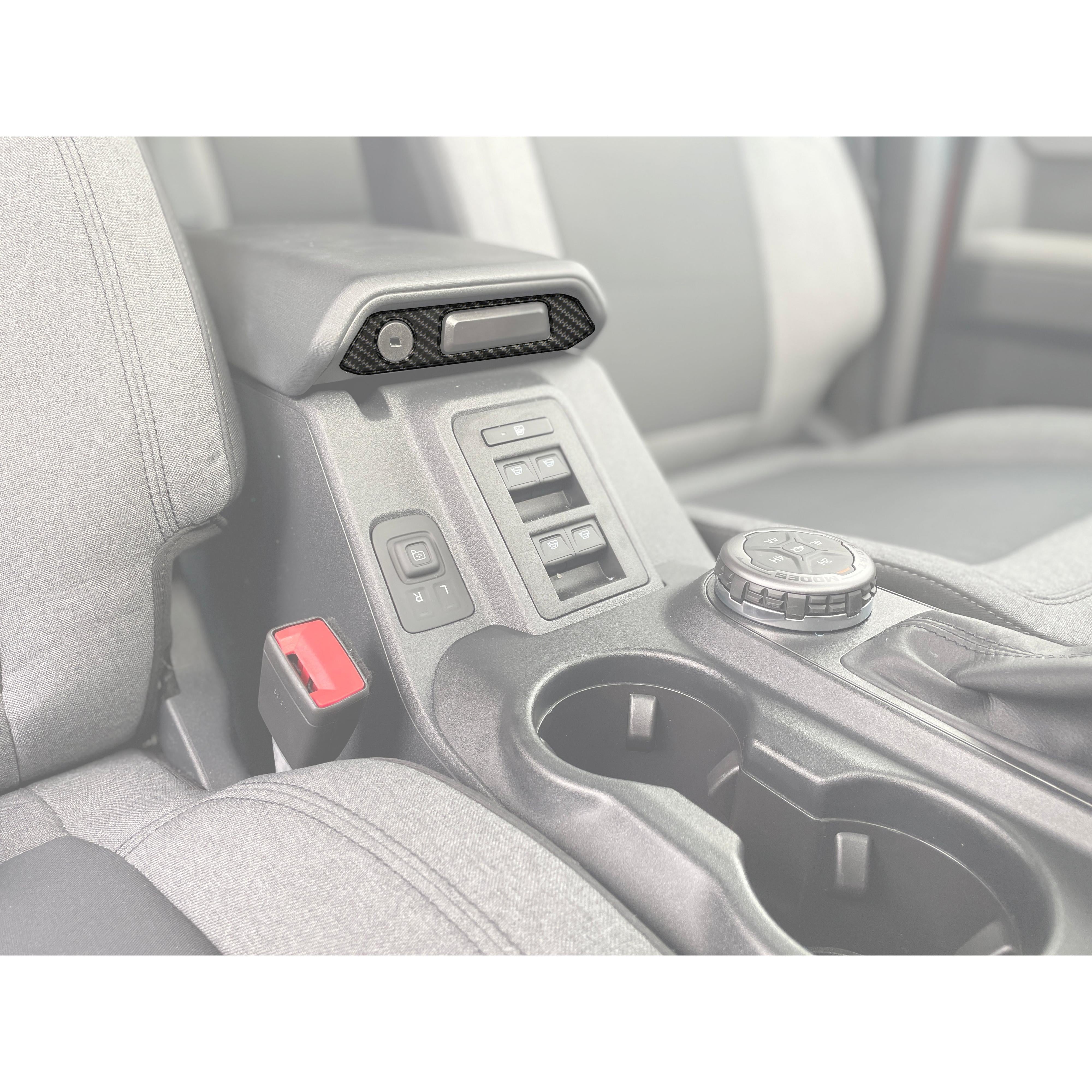 Center Console Latch Accent Overlay Fits 2021-2026 Ford Bronco