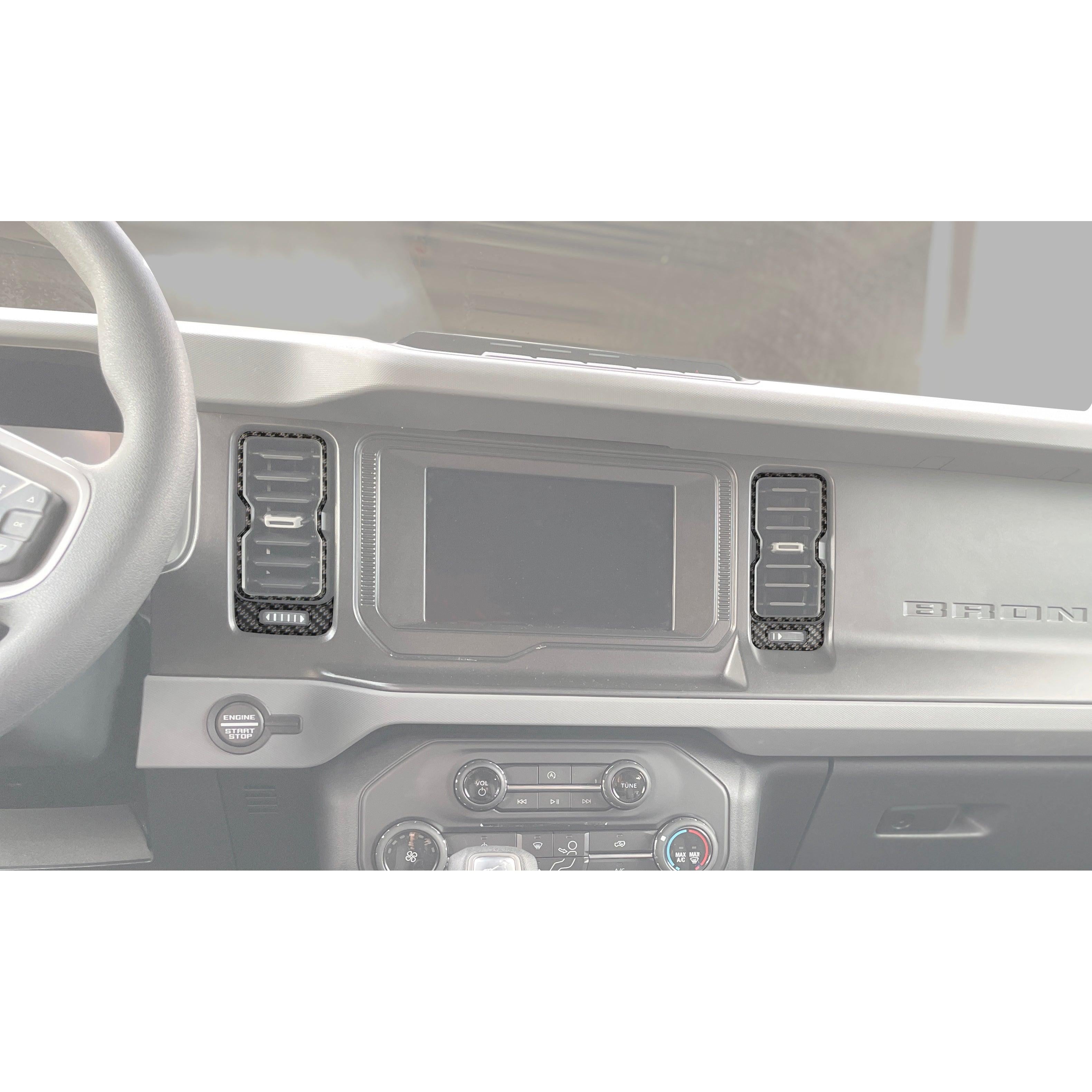 A.C. Vent Accent Trim Fits 2021-2026 Ford Bronco