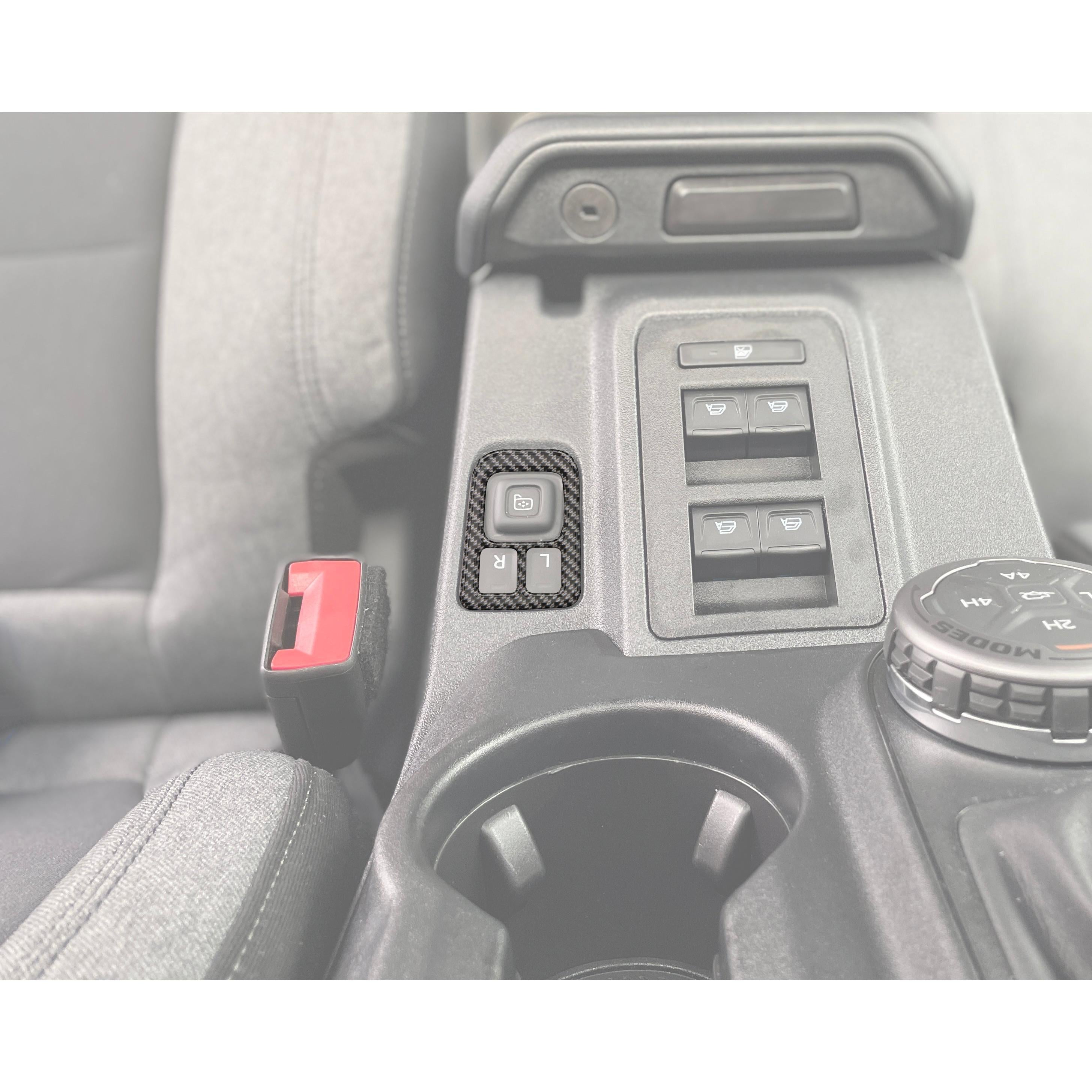 Mirror Control Switch Accent Overlay Fits 2021-2026 Ford Bronco