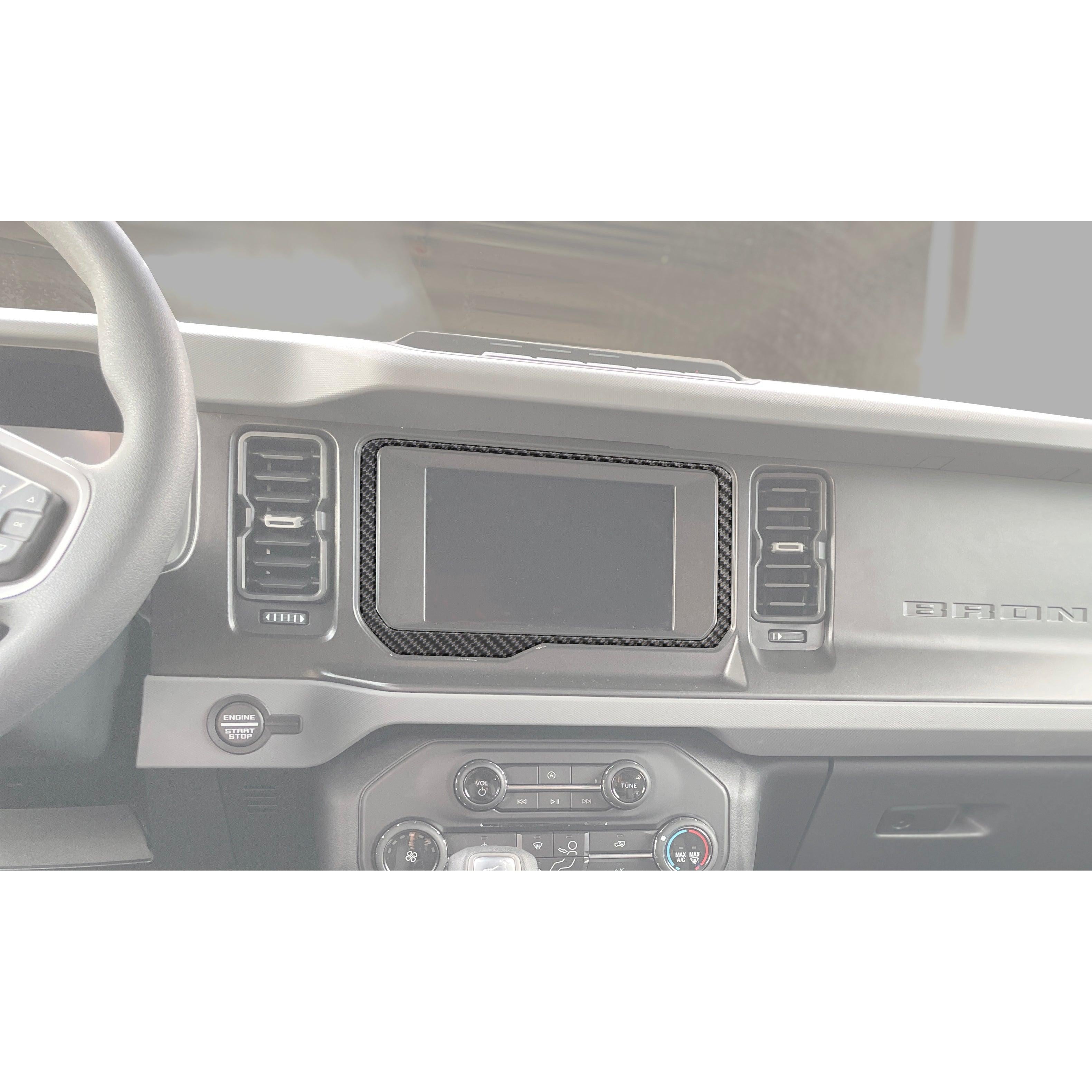 8 inch Display Screen Accent Overlay Fits 2021-2026 Ford Bronco
