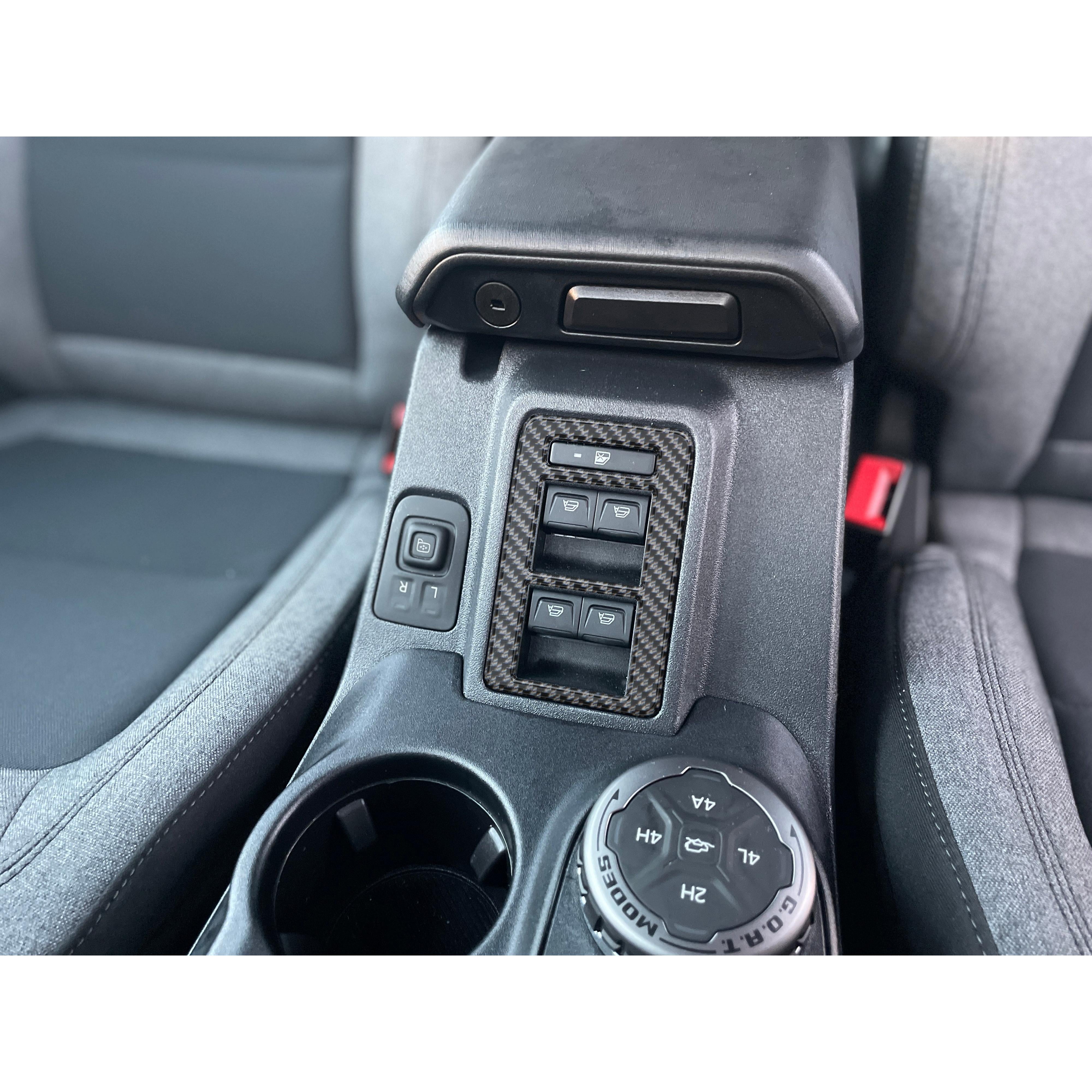 Window Control Switch Accent Overlay Fits 2021-2026 Ford Bronco