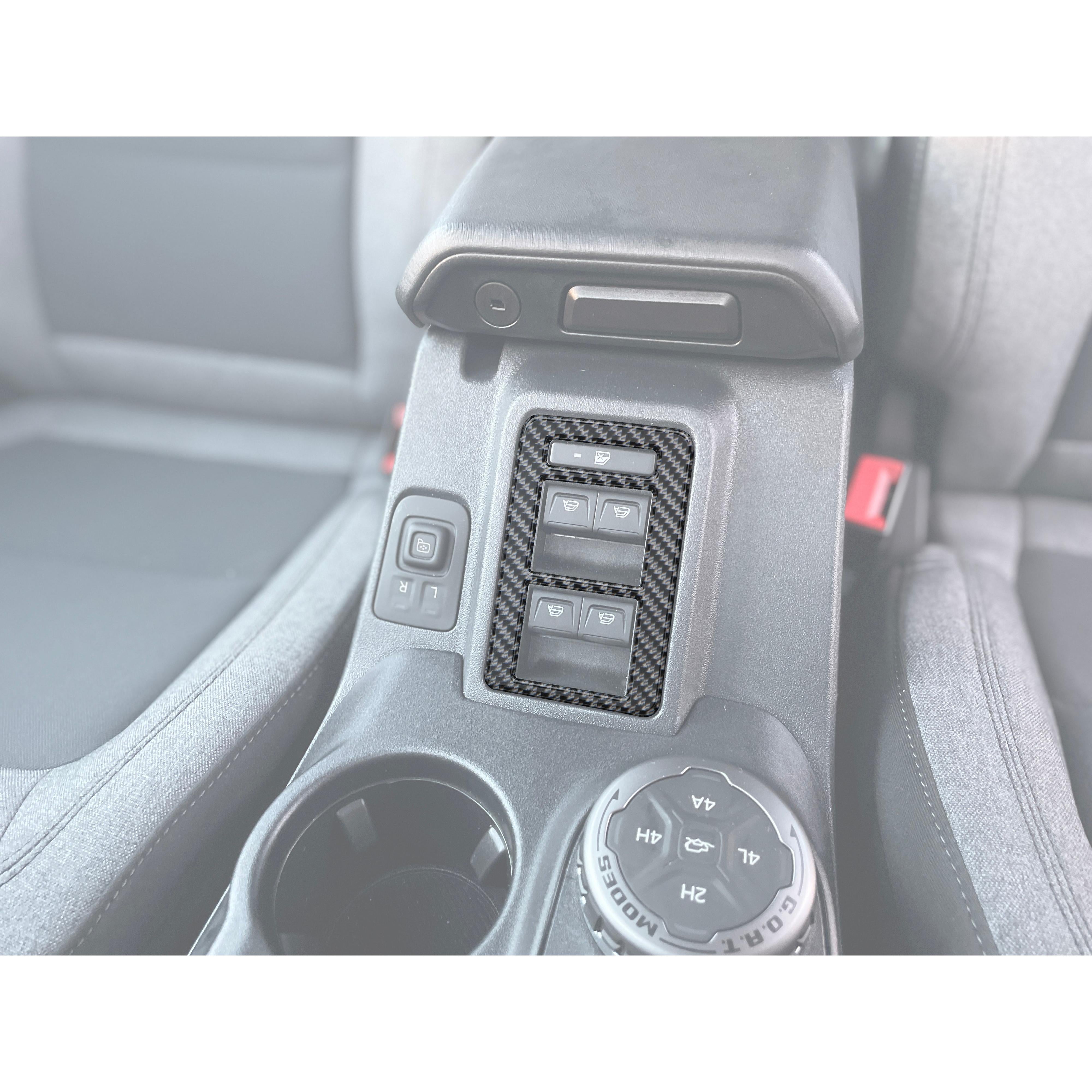Window Control Switch Accent Overlay Fits 2021-2026 Ford Bronco