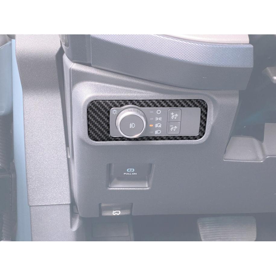 Headlight Switch Accent Overlay Fits 2021-2026 Ford Bronco