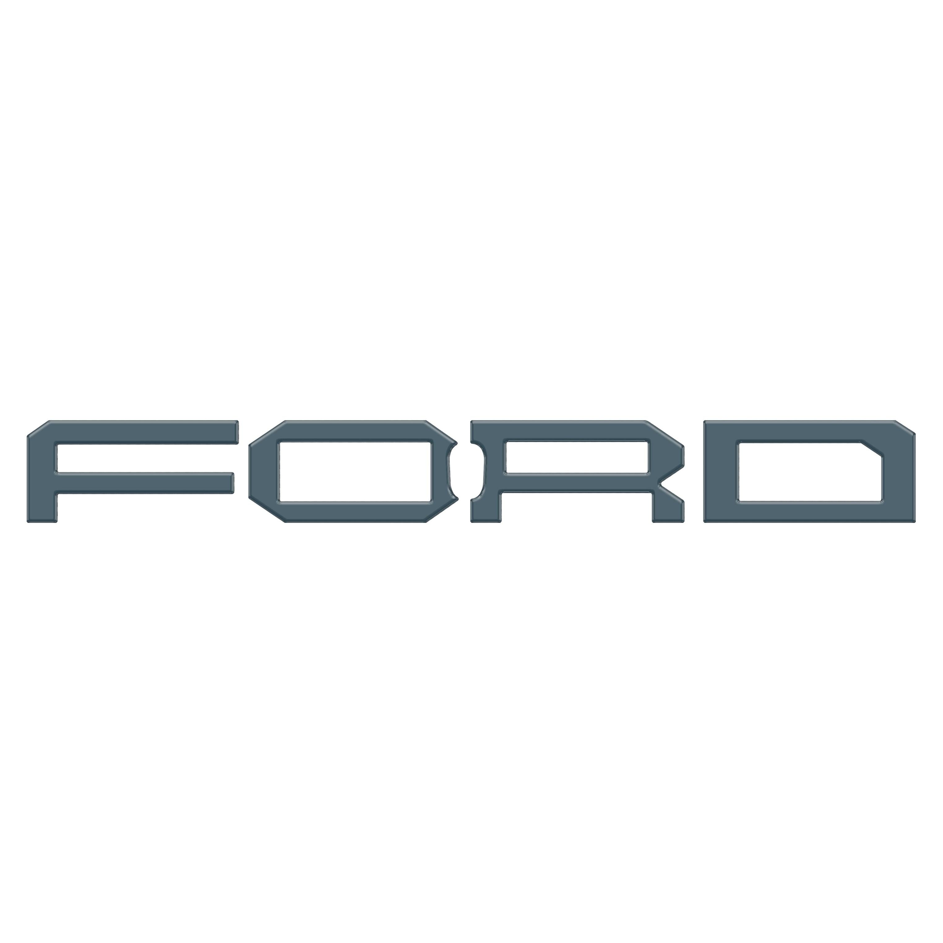 Raptor Front Grill Letter Overlays Fits 2022-2026 Ford Bronco