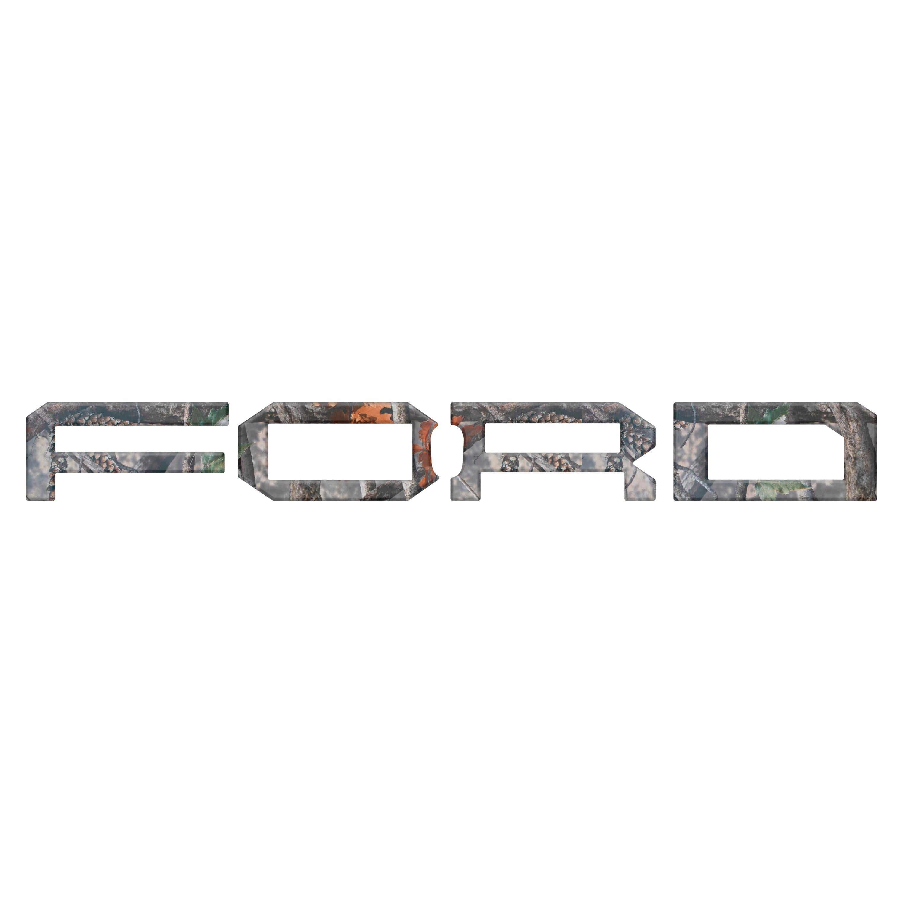 Raptor Front Grill Letter Overlays Fits 2022-2026 Ford Bronco