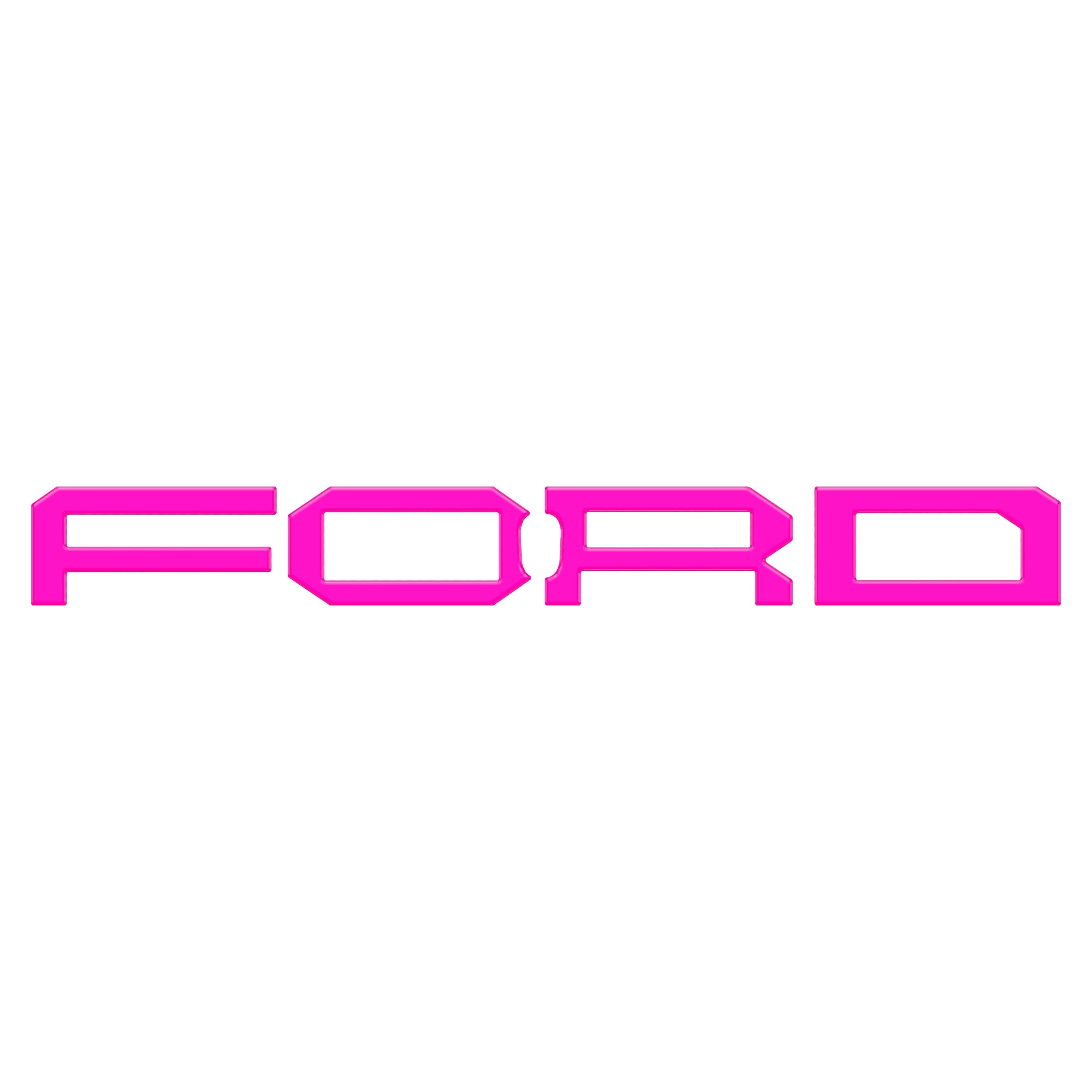 Raptor Front Grill Letter Overlays Fits 2022-2026 Ford Bronco