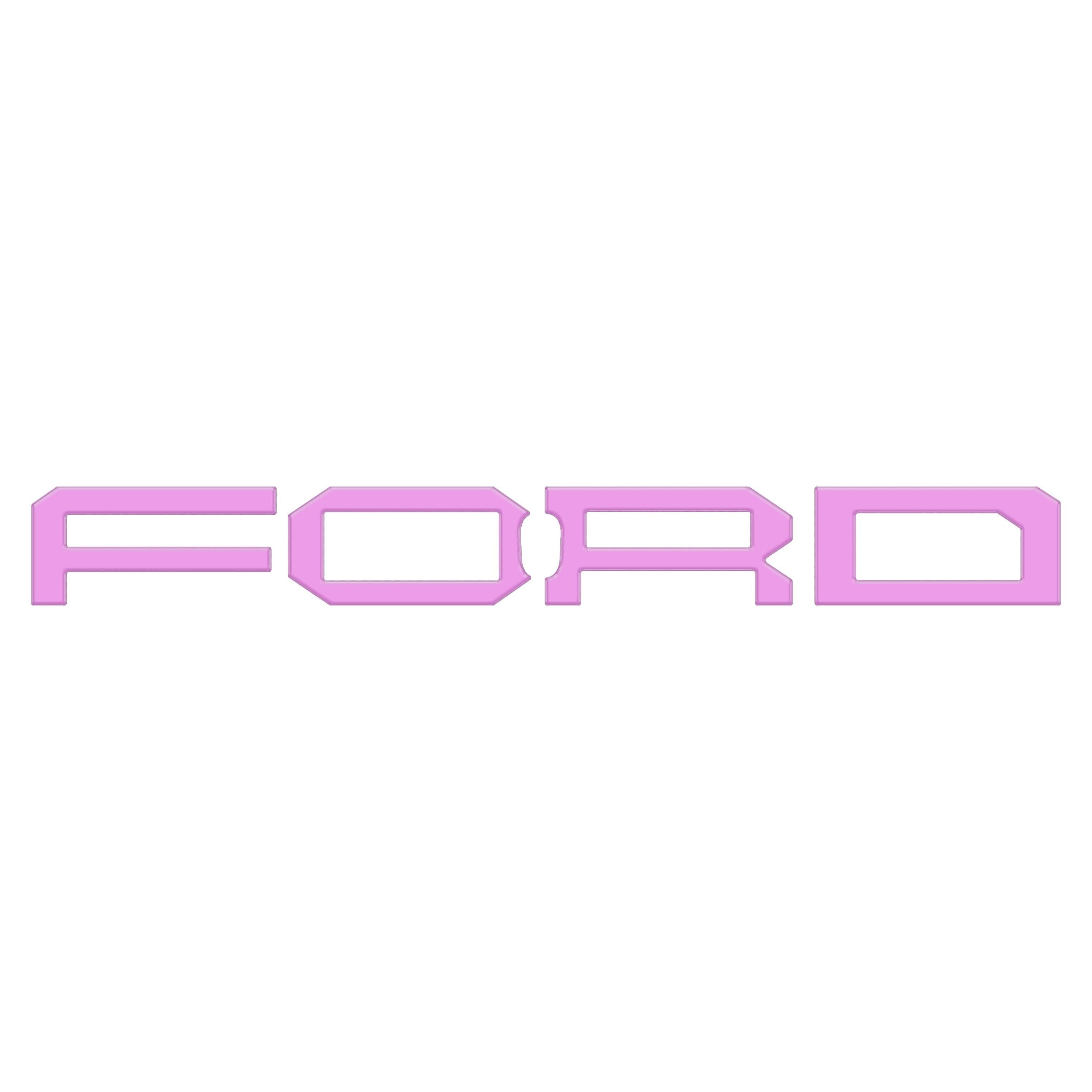 Raptor Front Grill Letter Overlays Fits 2022-2026 Ford Bronco