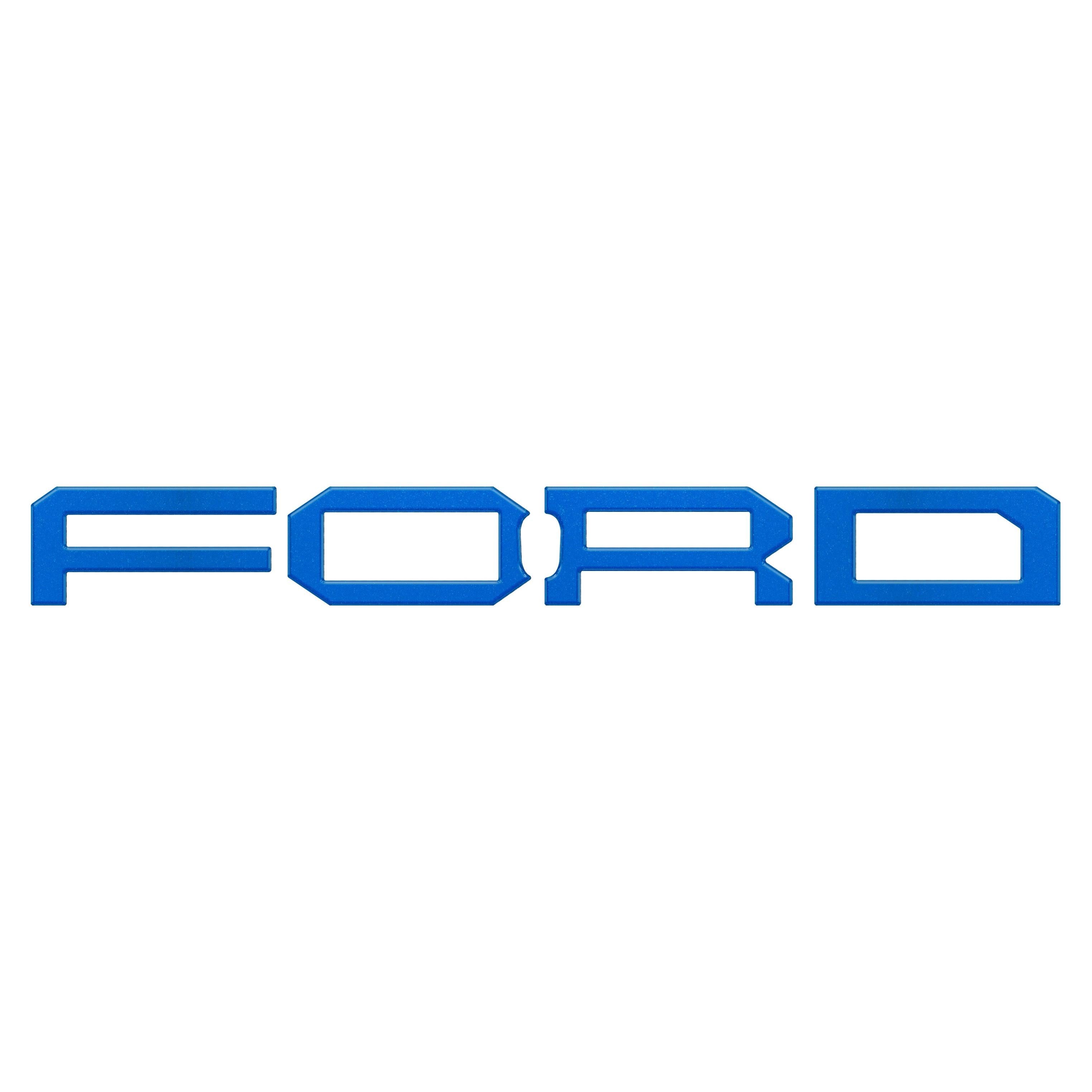 Raptor Front Grill Letter Overlays Fits 2022-2026 Ford Bronco