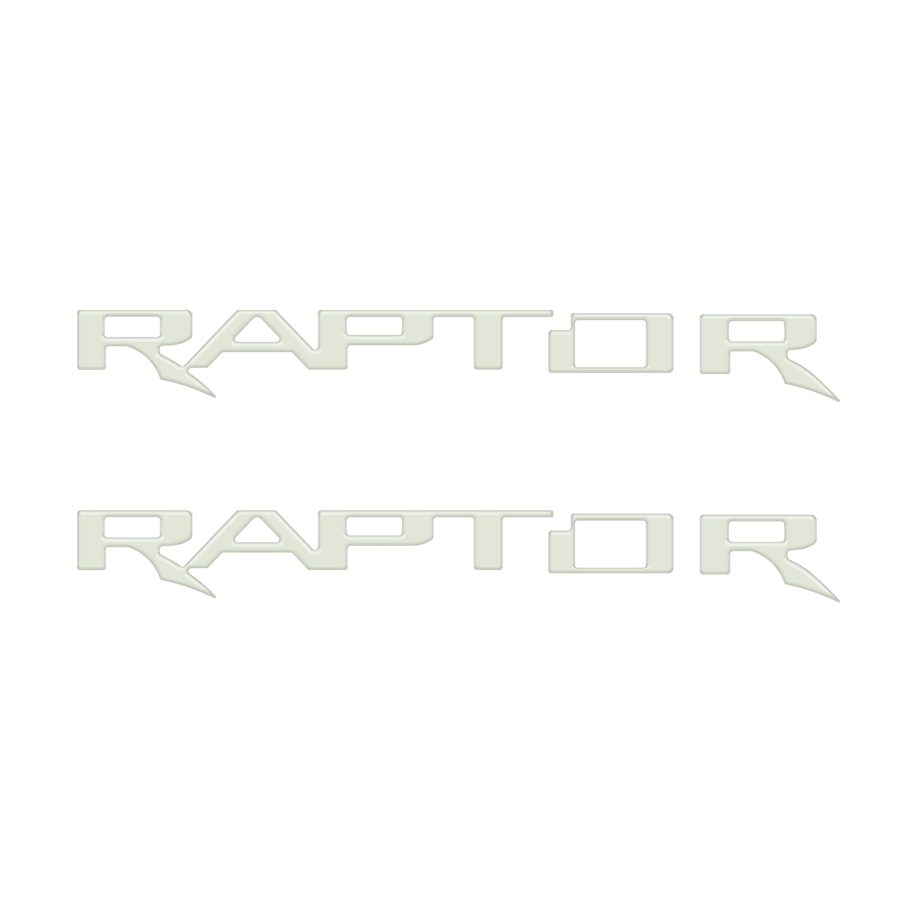 Raptor Emblem Inserts Fits 2022-2026 Ford Bronco Raptor