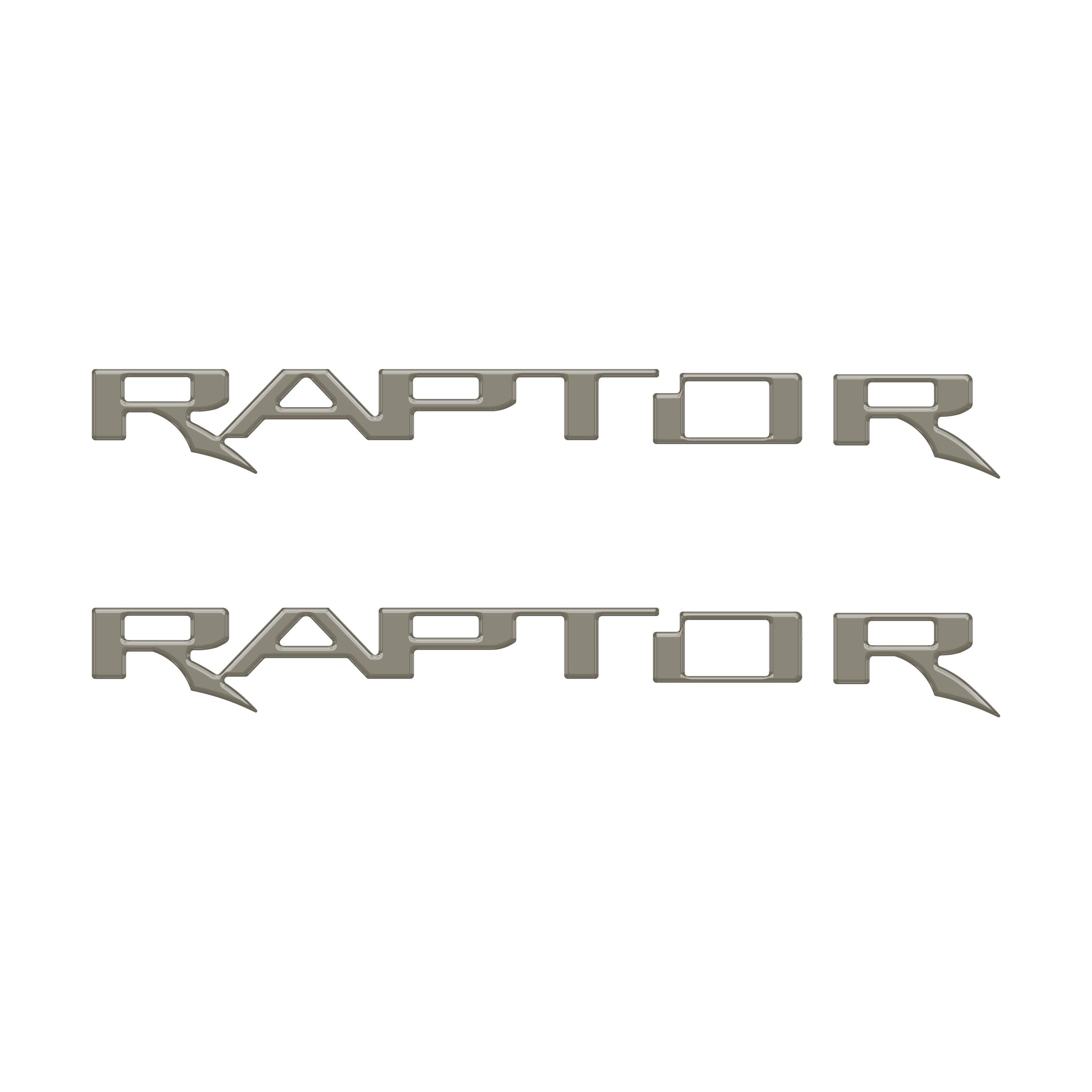 Raptor Emblem Inserts Fits 2022-2026 Ford Bronco Raptor