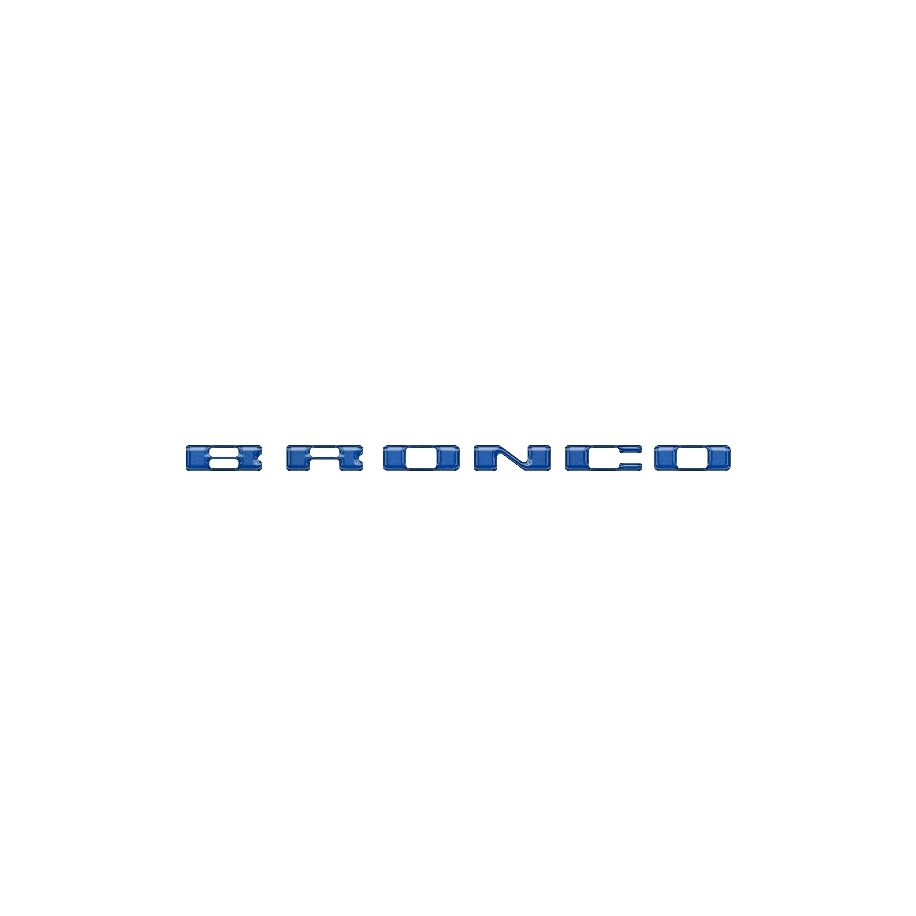 Passenger Dash Letter Inserts Fits 2025-2026 Ford Bronco Sport