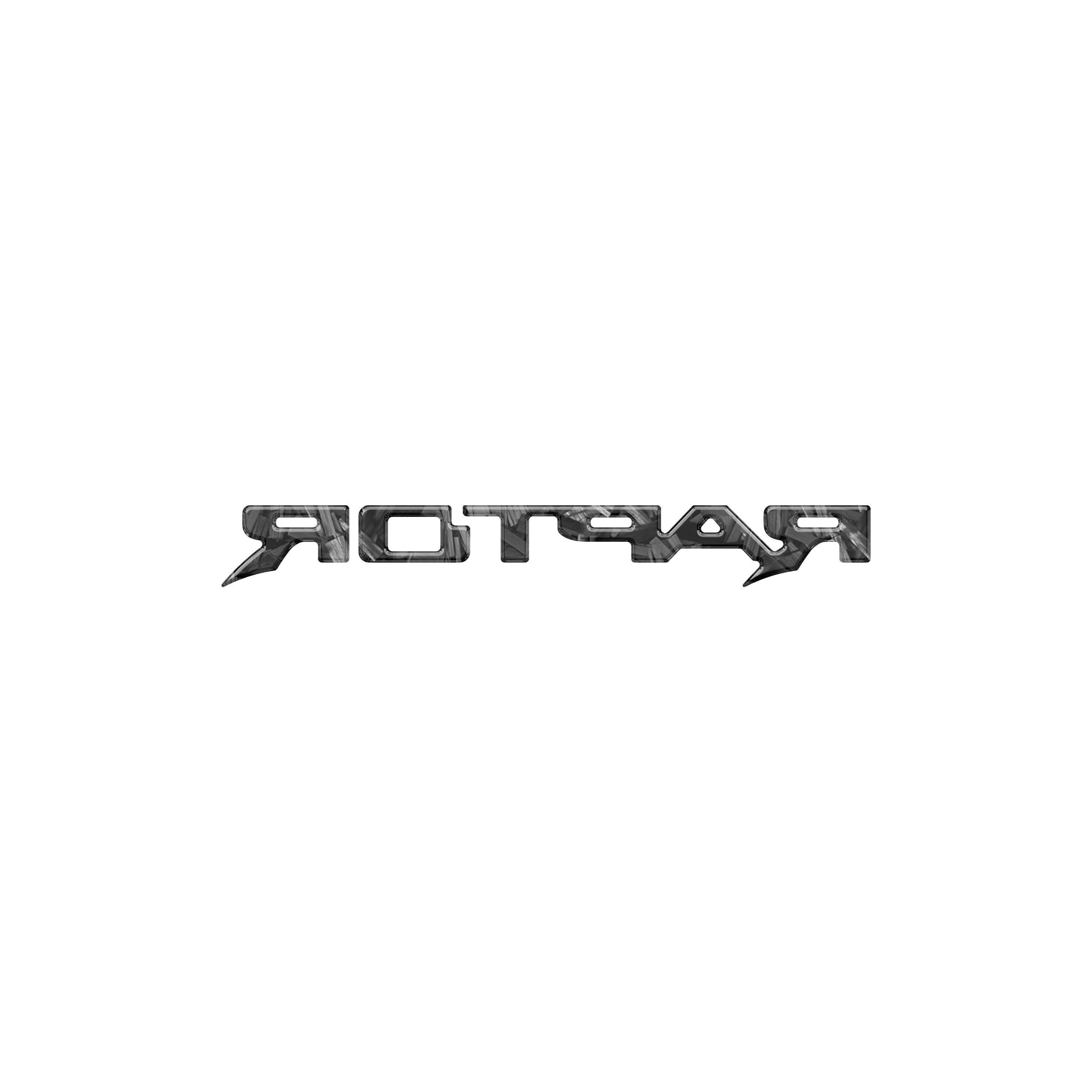 Raptor Third Brake Light Letter Inserts Fits 2022-2026 Ford Bronco Raptor
