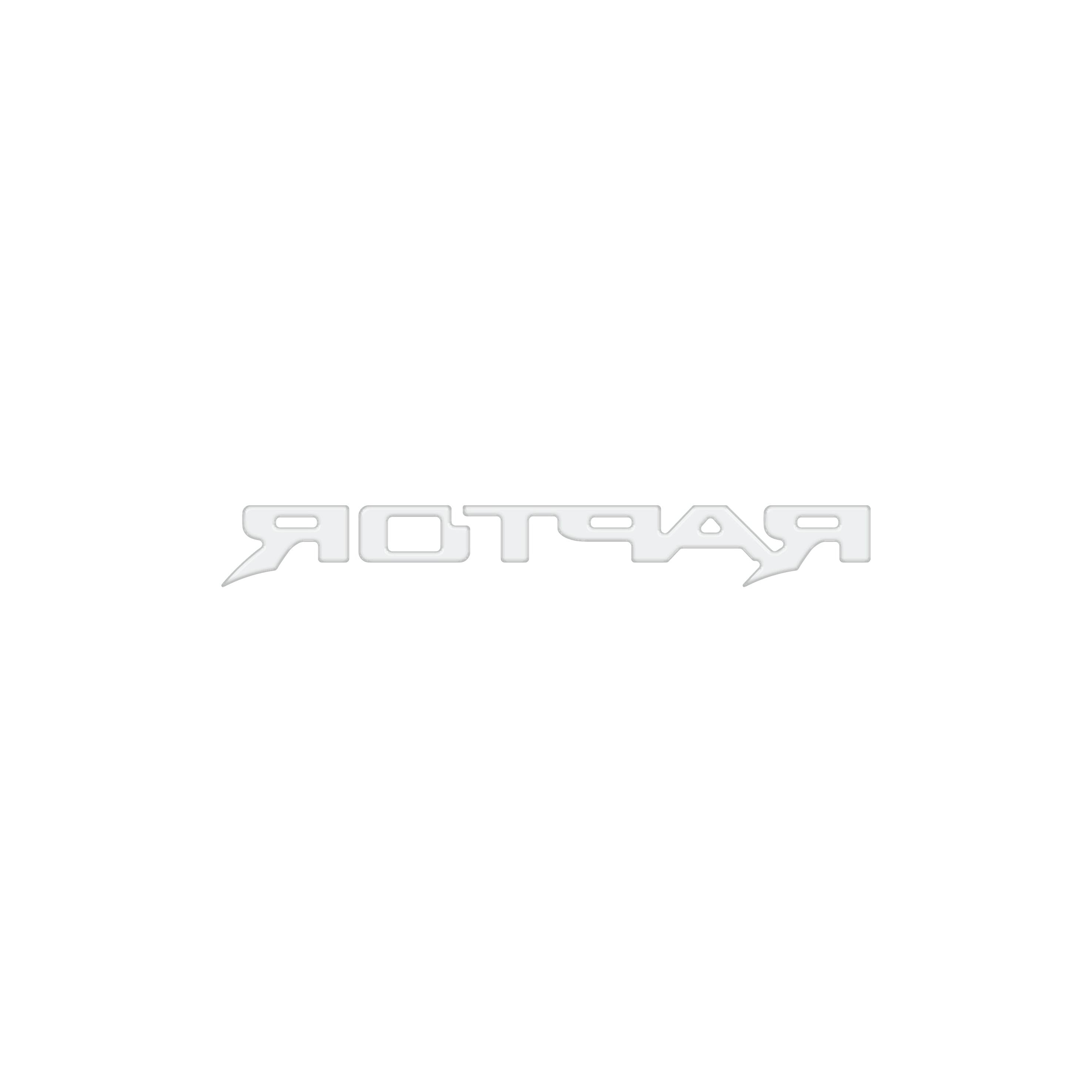 Raptor Third Brake Light Letter Inserts Fits 2022-2026 Ford Bronco Raptor
