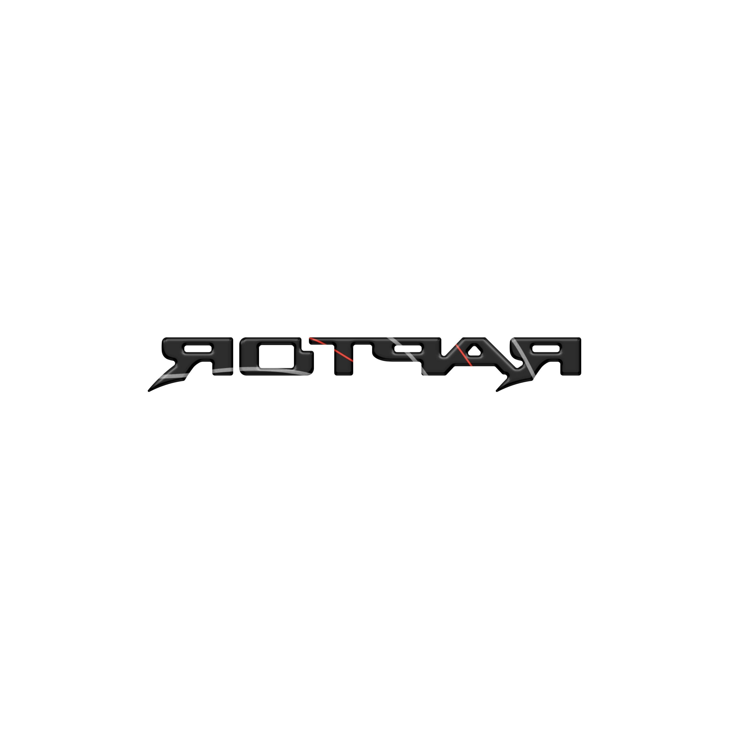 Raptor Third Brake Light Letter Inserts Fits 2022-2026 Ford Bronco Raptor