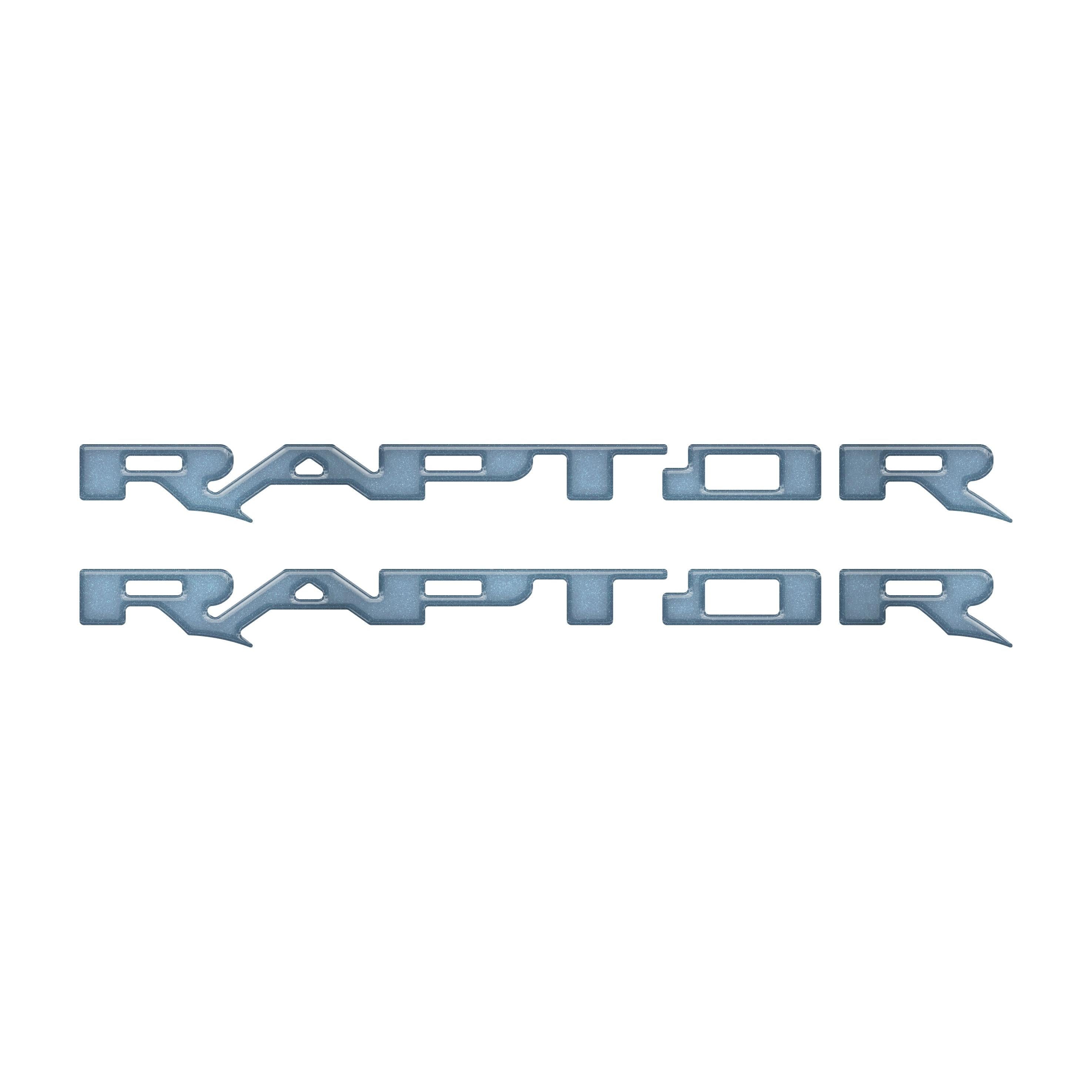 Raptor Running Board Letter Overlays Fits 2022-2026 Ford Bronco Raptor