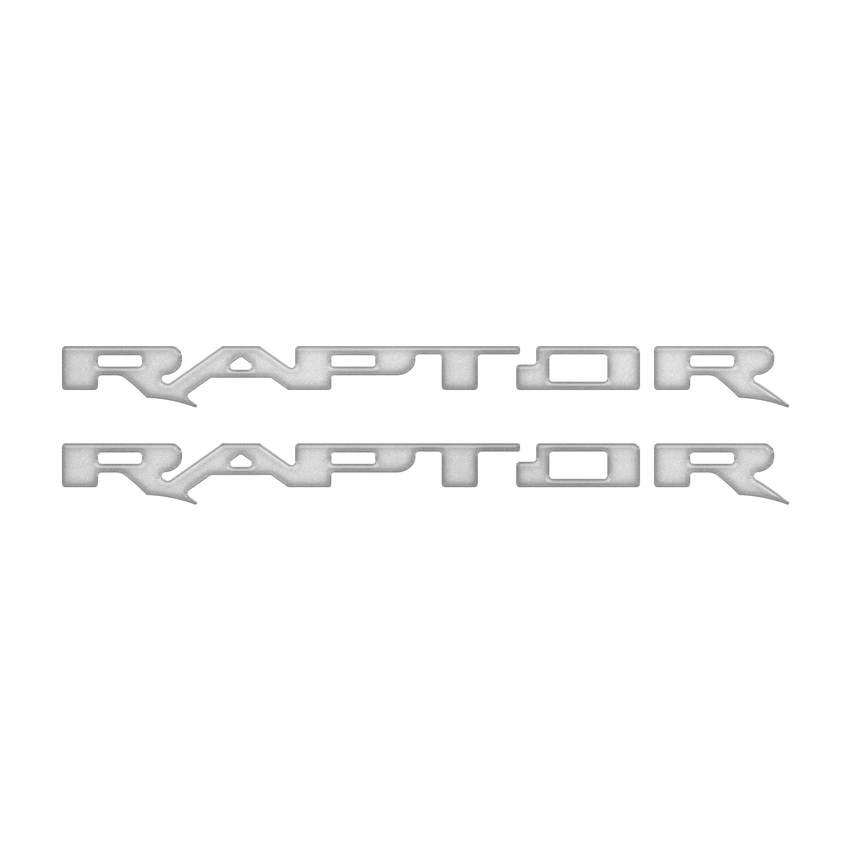 Raptor Running Board Letter Overlays Fits 2022-2026 Ford Bronco Raptor