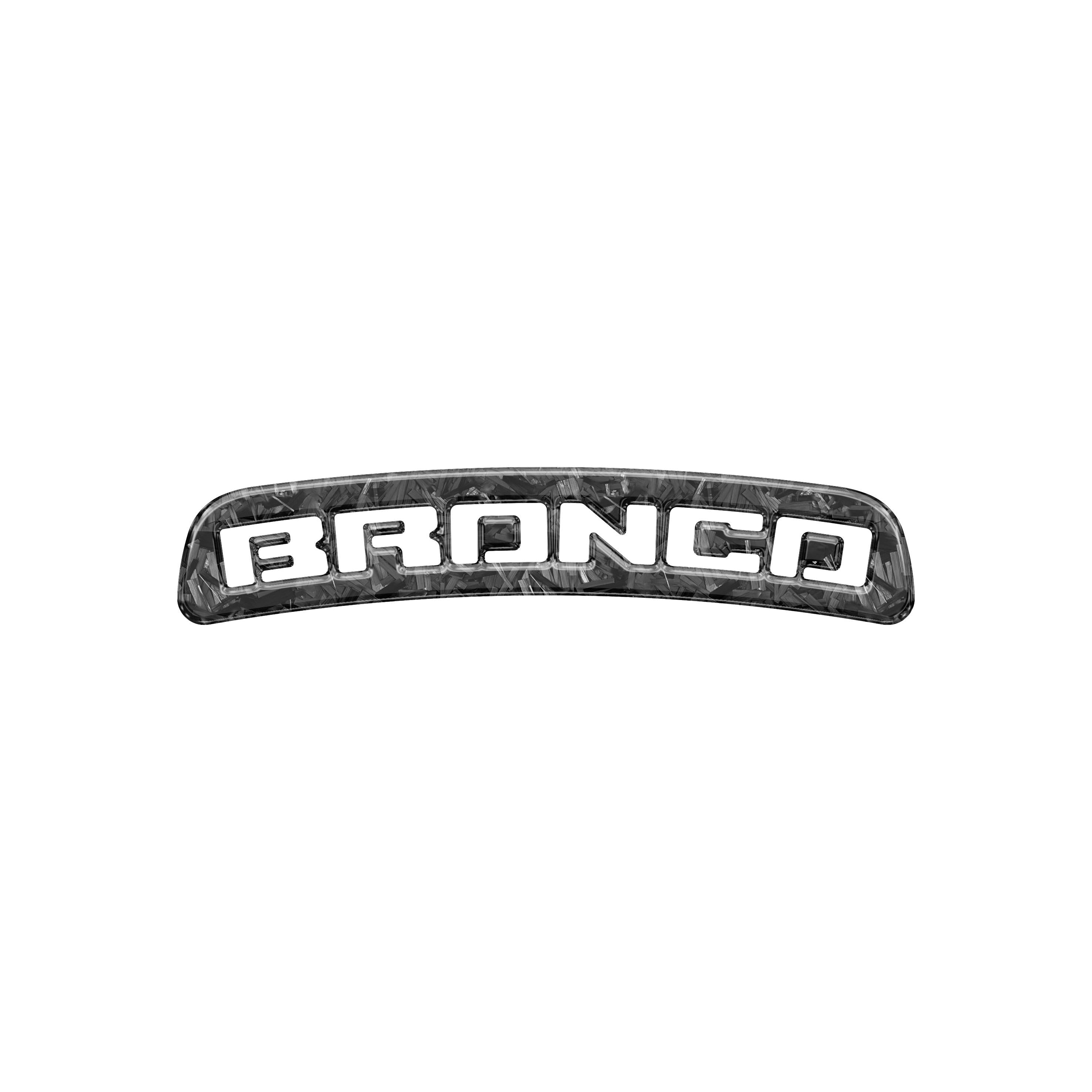 Third Brake Light Overlay Fits 2021-2026 Ford Bronco