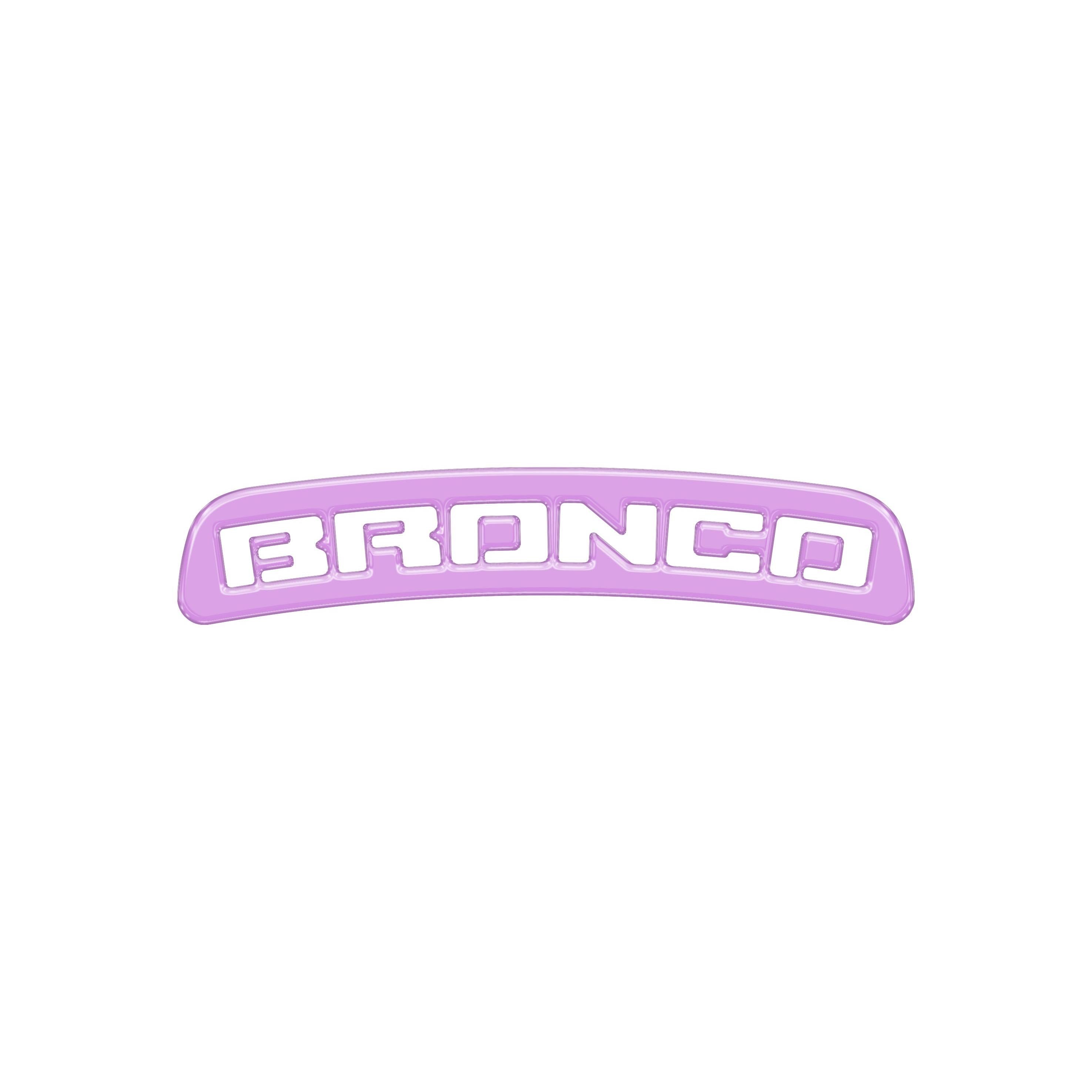 Third Brake Light Overlay Fits 2021-2026 Ford Bronco